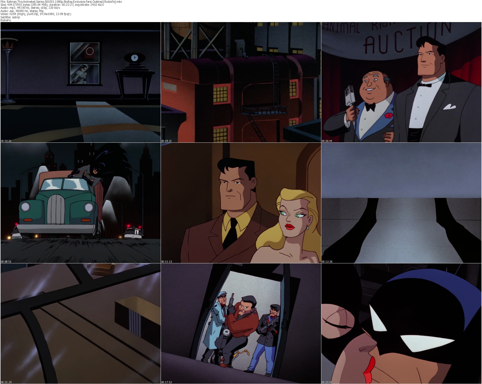 دانلود سریال Batman The Animated Series دوبله فارسی